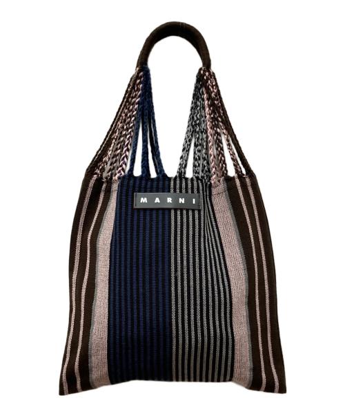 MARNI（マルニ）MARNI (マルニ) FLOWER CAFE HAMMOCK BAG ベージュの古着・服飾アイテム