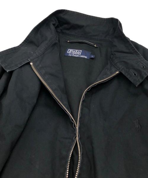POLO RALPH LAUREN（ポロ・ラルフローレン）POLO RALPH LAUREN (ポロ・ラルフローレン) G‐9ハリントンジャケット ブラック サイズ:Lの古着・服飾アイテム