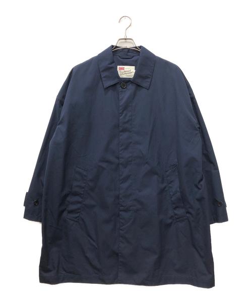 Traditional Weatherwear（トラディショナルウェザーウェア）Traditional Weatherwear (トラディショナルウェザーウェア) ステンカラーコート ネイビー サイズ:40の古着・服飾アイテム