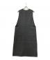 Drawer (ドゥロワー) ウール リバー Vネック ノースリーブ ワンピース グレー サイズ:38：20000円