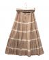 Christian Dior (クリスチャン ディオール) タイダイ柄スカート ベージュ サイズ:44：30000円