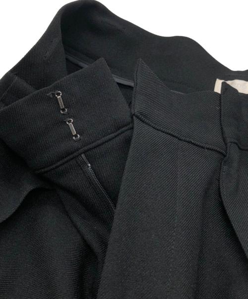 cygne（シーニュ）cygne (シーニュ) タックパンツ ブラック サイズ:1の古着・服飾アイテム