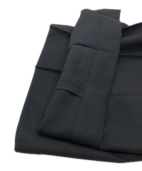 cygne（シーニュ）cygne (シーニュ) タックパンツ ブラック サイズ:1の古着・服飾アイテム