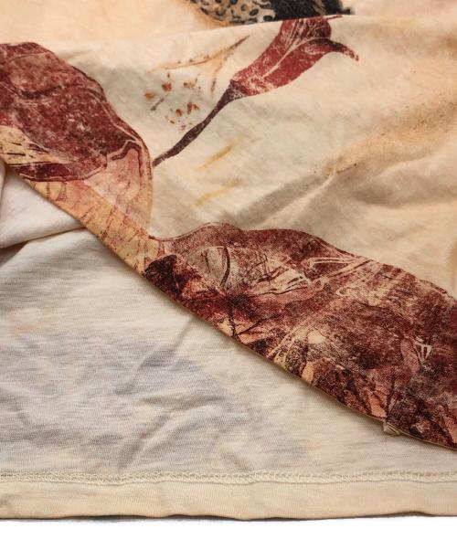 Christian Dior（クリスチャン ディオール）Christian Dior (クリスチャン ディオール) Camiseta Tie Dye fuego ベージュ サイズ:Mの古着・服飾アイテム