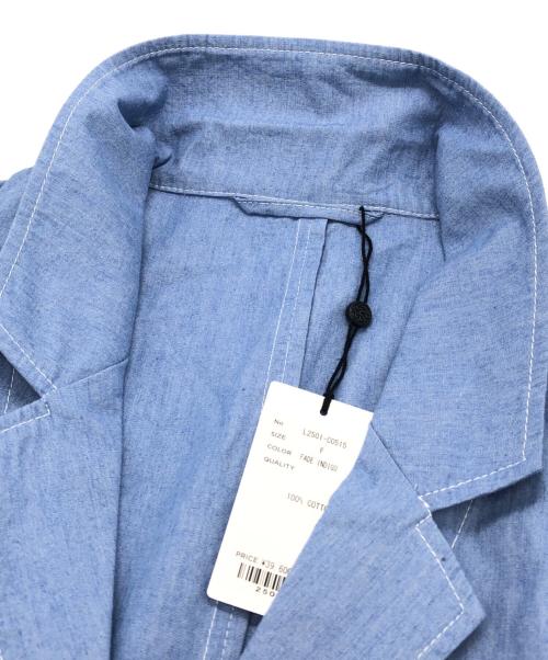 leno（リノ）leno (リノ) デニムコート インディゴ サイズ:FREE 未使用品の古着・服飾アイテム