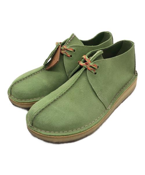 CLARKS（クラークス）CLARKS (クラークス) DESERT TREK グリーン サイズ:UK7 1/2の古着・服飾アイテム
