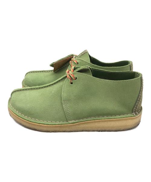 CLARKS（クラークス）CLARKS (クラークス) DESERT TREK グリーン サイズ:UK7 1/2の古着・服飾アイテム