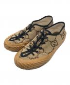 GUCCIグッチ）の古着「ローカットスニーカー」｜ベージュ