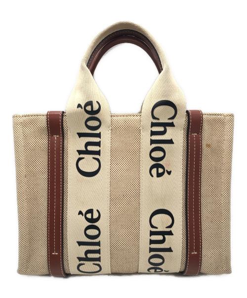Chloe（クロエ）Chloe (クロエ) WOODY SMALL BAG ベージュ サイズ:下記参照の古着・服飾アイテム
