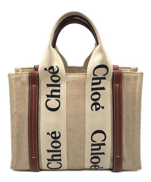 Chloe（クロエ）Chloe (クロエ) WOODY SMALL BAG ベージュ サイズ:下記参照の古着・服飾アイテム