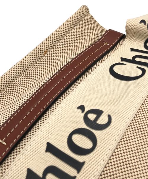 Chloe（クロエ）Chloe (クロエ) WOODY SMALL BAG ベージュ サイズ:下記参照の古着・服飾アイテム