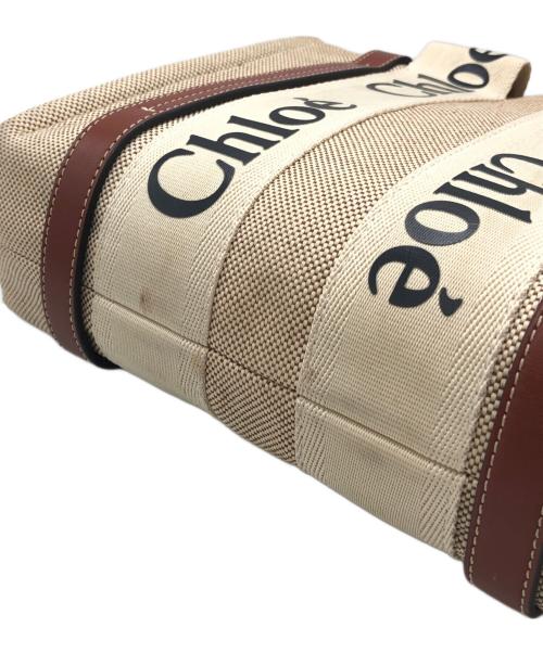 Chloe（クロエ）Chloe (クロエ) WOODY SMALL BAG ベージュ サイズ:下記参照の古着・服飾アイテム