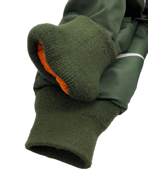 NIKE（ナイキ）NIKE (ナイキ) ALPHA (アルファ) MA-1ジャケット グリーン サイズ:Sの古着・服飾アイテム