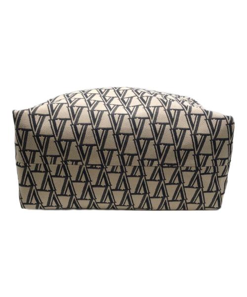 VERMEIL par iena（ヴェルメイユ パー イエナ）VERMEIL par iena (ヴェルメイユ パー イエナ) ジャガードモノグラムトートバッグ グレー サイズ:下記参照の古着・服飾アイテム