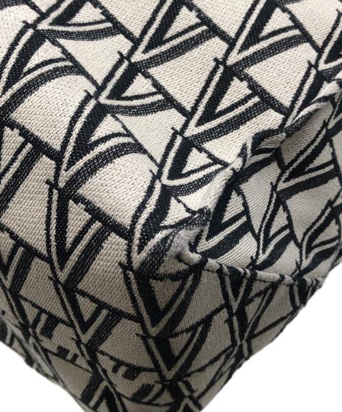 VERMEIL par iena（ヴェルメイユ パー イエナ）VERMEIL par iena (ヴェルメイユ パー イエナ) ジャガードモノグラムトートバッグ グレー サイズ:下記参照の古着・服飾アイテム