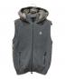 MONCLER（モンクレール）の古着「ダウンベスト」｜グレー×ベージュ