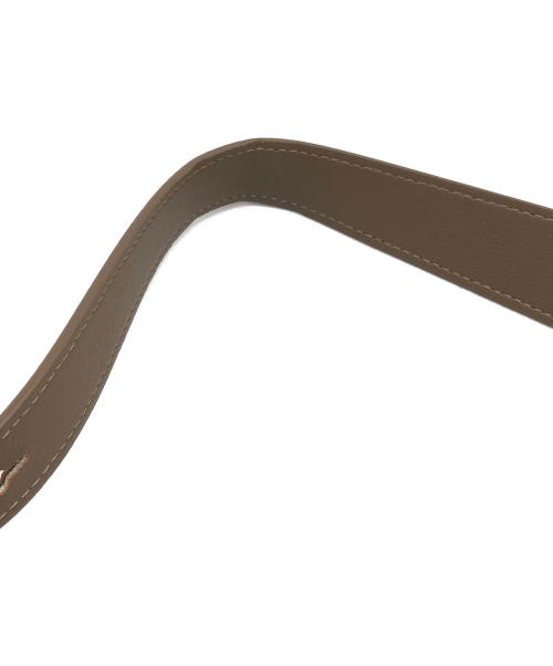 ELBATEGEV（エルバテゲブ）ELBATEGEV (エルバテゲブ) Plaque Hobo Bag Suede ブラウン サイズ:下記参照の古着・服飾アイテム