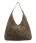 ELBATEGEV (エルバテゲブ) Plaque Hobo Bag Suede ブラウン サイズ:下記参照：25000円