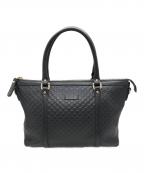 GUCCIグッチ）の古着「GGマイクログッチシマ2WAYショルダーバック」｜ブラック