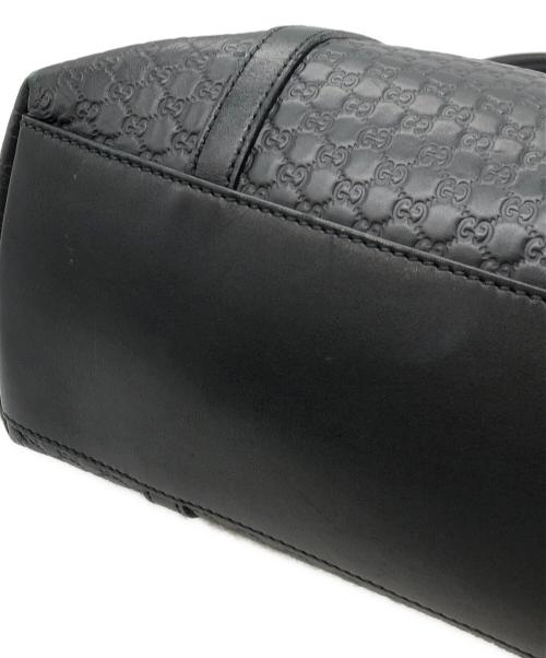 GUCCI（グッチ）GUCCI (グッチ) GGマイクログッチシマ2WAYショルダーバック ブラック サイズ:下記参照の古着・服飾アイテム