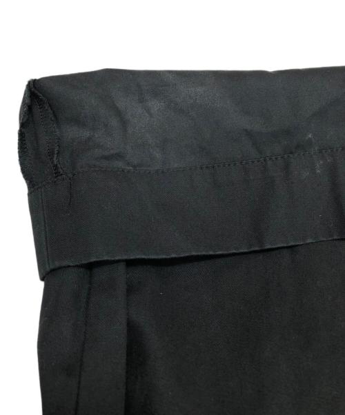 Vivienne Westwood（ヴィヴィアンウエストウッド）Vivienne Westwood (ヴィヴィアンウエストウッド) タックパンツ ブラック サイズ:Mの古着・服飾アイテム