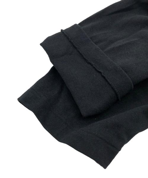 COMOLI（コモリ）COMOLI (コモリ) フットボールTシャツ ブラック サイズ:2の古着・服飾アイテム