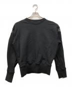 GIVENCHYジバンシィ）の古着「袖レースロゴスウェット」｜ブラック