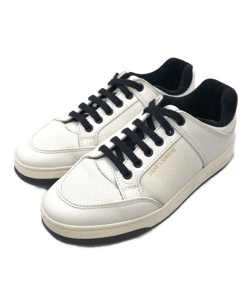 Saint Laurent Paris（サンローランパリ）Saint Laurent Paris (サンローランパリ) スニーカー ホワイト サイズ:38の古着・服飾アイテム