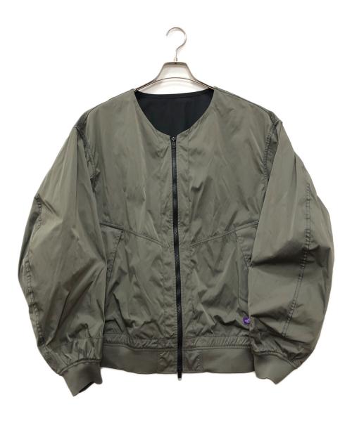 THE NORTHFACE PURPLELABEL（ザ・ノースフェイス パープルレーベル）THE NORTHFACE PURPLELABEL (ザ・ノースフェイス パープルレーベル) Double-built Field Cardigan グレー サイズ:XLの古着・服飾アイテム