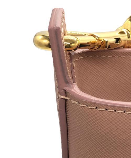 MARNI（マルニ）MARNI (マルニ) サフィアーノレザーバケットバッグ ピンク サイズ:下記参照の古着・服飾アイテム