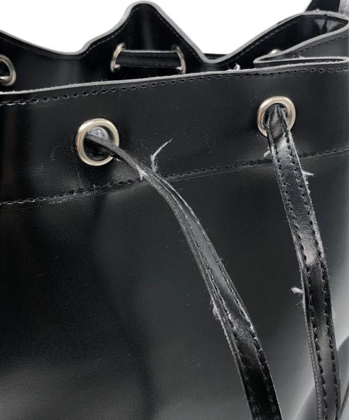 COMME des GARCONS COMME des GARCONS（コムデギャルソン コムデギャルソン）COMME des GARCONS COMME des GARCONS (コムデギャルソン コムデギャルソン) 巾着ショルダーバッグ ブラック サイズ:下記参照の古着・服飾アイテム