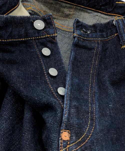 EVISU（エヴィス）EVISU (エヴィス) ボタンフライデニムパンツ インディゴ サイズ:36の古着・服飾アイテム