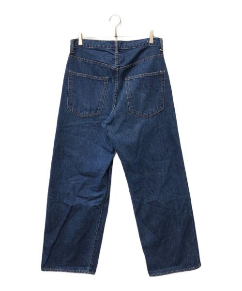 SCYEBASICS（サイベーシックス）SCYEBASICS (サイベーシックス) Used Wash Wide Leg Jeans ブルー サイズ:31の古着・服飾アイテム