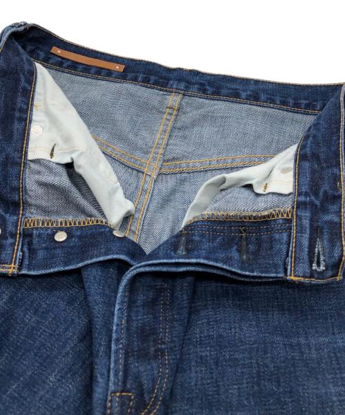 SCYEBASICS（サイベーシックス）SCYEBASICS (サイベーシックス) Used Wash Wide Leg Jeans ブルー サイズ:31の古着・服飾アイテム