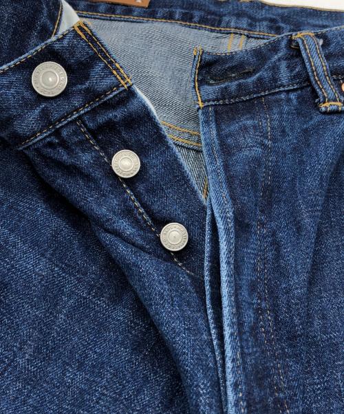 SCYEBASICS（サイベーシックス）SCYEBASICS (サイベーシックス) Used Wash Wide Leg Jeans ブルー サイズ:31の古着・服飾アイテム