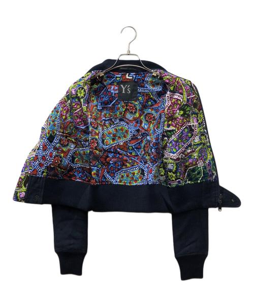 Y's（ワイズ）Y's (ワイズ) リバーシブルブルゾン ネイビー サイズ:1の古着・服飾アイテム