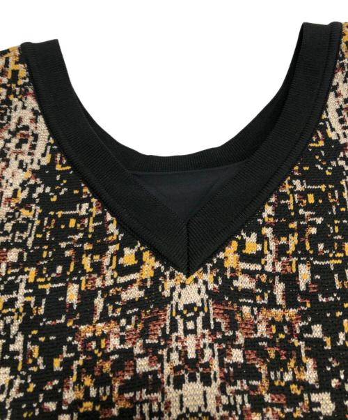 Ameri（アメリ）AMERI (アメリ) 2WAY I LINE KNIT DRESS ブラウン サイズ:Sの古着・服飾アイテム