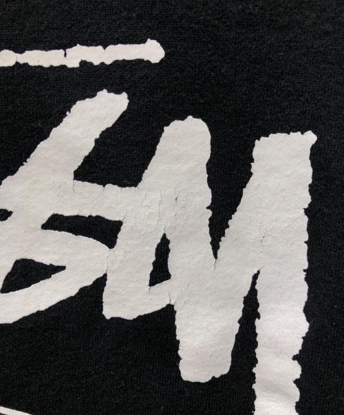 stussy（ステューシー）stussy (ステューシー) EIGHT BALL HOODED SWEATSHIRT ブラック サイズ:XLの古着・服飾アイテム