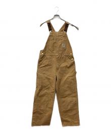 CarHartt（カーハート）の古着「ダブルニーオーバーオール」｜ベージュ