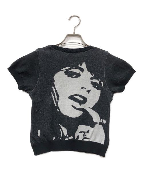 Hysteric Glamour（ヒステリックグラマー）Hysteric Glamour (ヒステリックグラマー) TEMPTATION GIRLプレーティング チビプルオーバー ブラック サイズ:FREEの古着・服飾アイテム