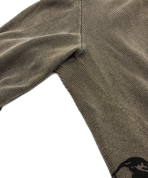 Hysteric Glamour（ヒステリックグラマー）Hysteric Glamour (ヒステリックグラマー) LEISURE WOMAN 八分丈プルオーバー ブラウン サイズ:FREEの古着・服飾アイテム