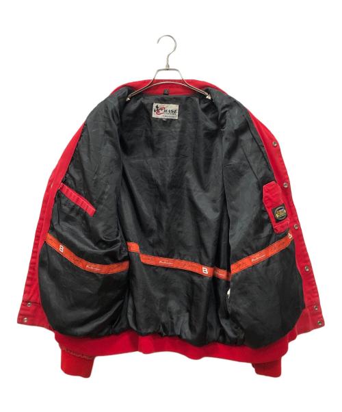 CHASE authentics（チェイスオーセンティック）CHASE AUTHENTICS (チェイスオーセンティック) レーシングジャケット レッド サイズ:2XLの古着・服飾アイテム
