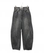 Curensologyカレンソロジー）の古着「カーブデニムパンツ」｜グレー