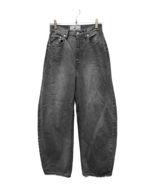 Curensology（カレンソロジー）Curensology (カレンソロジー) カーブデニムパンツ グレー サイズ:34の古着・服飾アイテム