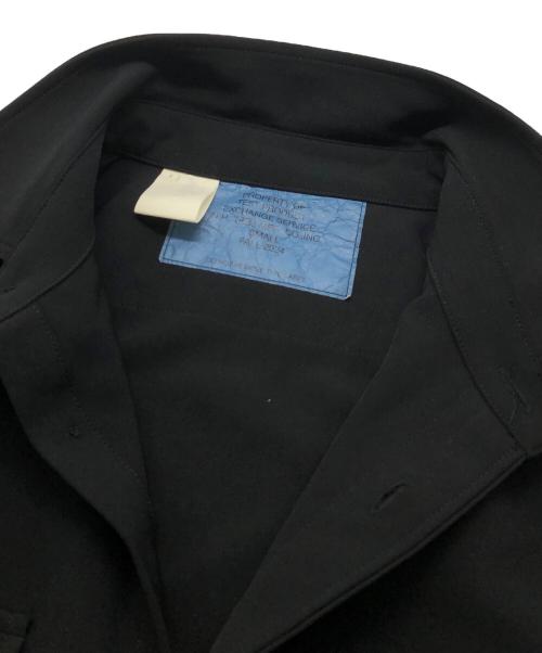 N.HOOLYWOOD（エヌ ハリウッド）N.HOOLYWOOD (エヌ ハリウッド) CPO SHIRT ブラック サイズ:36の古着・服飾アイテム