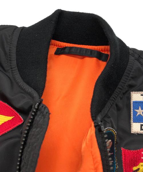 AVIREX（アヴィレックス）AVIREX (アヴィレックス) FAR EAST CRUISE MA-1 ブラック サイズ:Mの古着・服飾アイテム