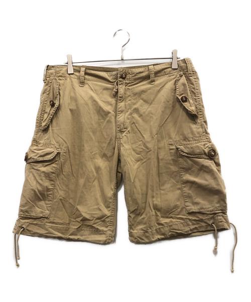 POLO RALPH LAUREN（ポロ・ラルフローレン）POLO RALPH LAUREN (ポロ・ラルフローレン) ミリタリーカーゴショーツ ベージュ サイズ:34の古着・服飾アイテム