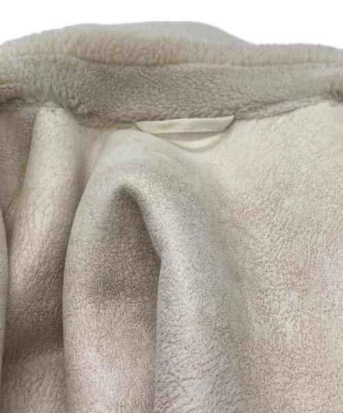 MARELLA sport（マレーラ スポーツ）MARELLA sport (マレーラ スポーツ) ボアジャケット ホワイト サイズ:40の古着・服飾アイテム