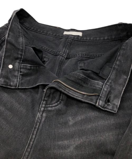 NFAI.（エヌエフエーアイ）NFAI. (エヌエフエーアイ) Wide Leg Jeans グレー サイズ:Sの古着・服飾アイテム