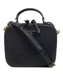 MICHAEL KORS（マイケルコース）の古着「JET SET CHARM トップハンドルクロスボディバッグ」｜ブラック